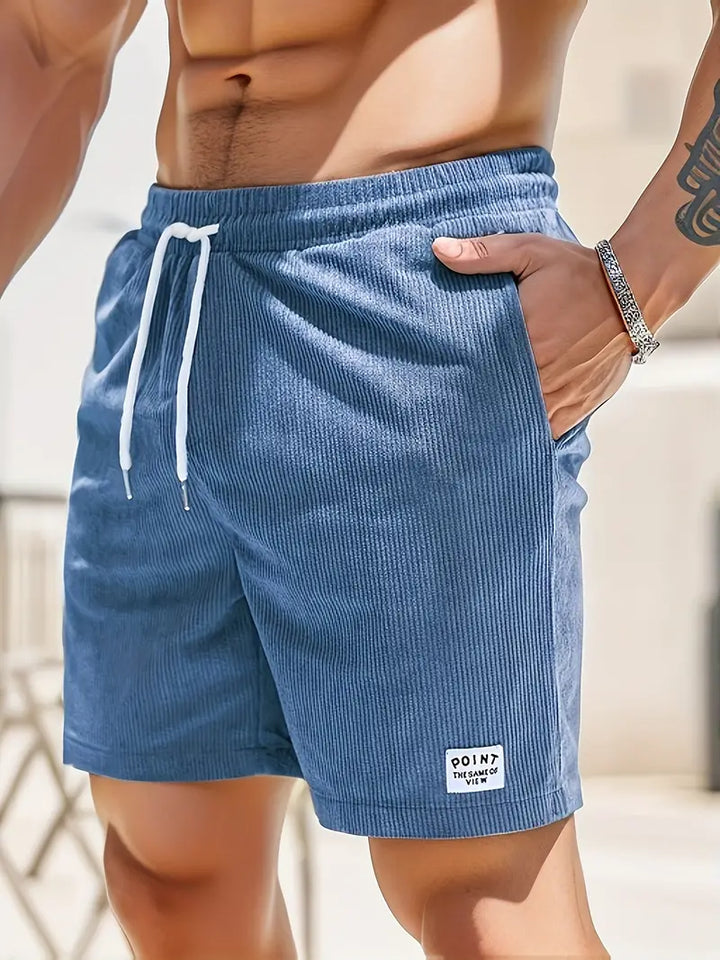 Kim | Komfortable Ribbede Shorts Herre