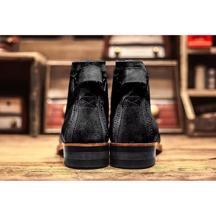 Friedrich | Herren Lässige Schnürstiefeletten bis zum Knöchel