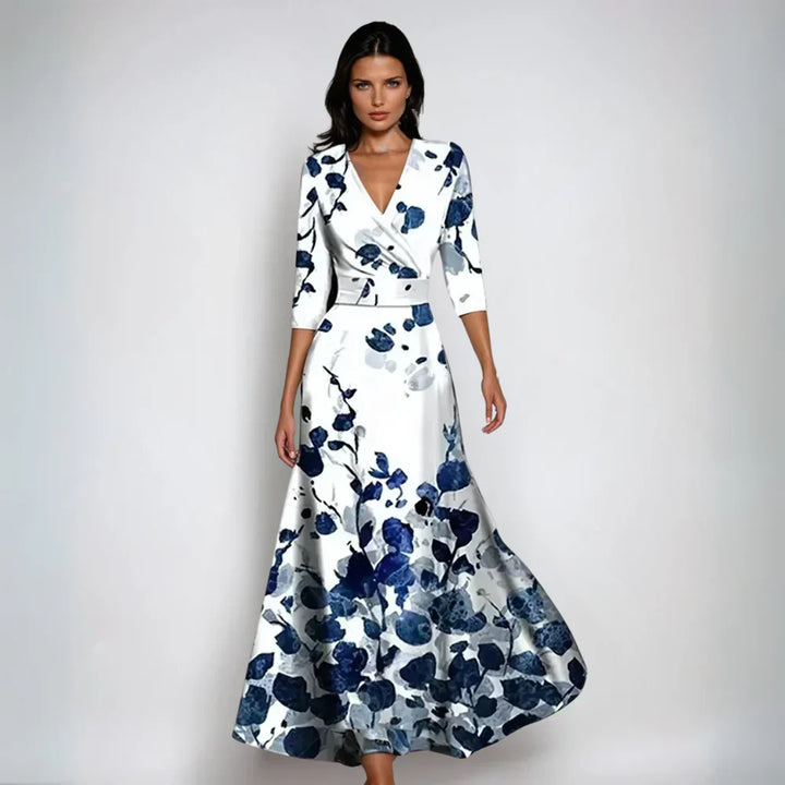 Andrea | Elegant Komfortabel Lang Kjole