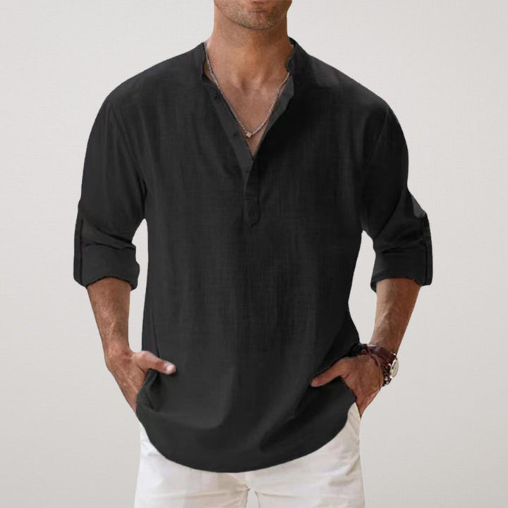 Alexander | Komfortabel Stilfull Casual Skjorte