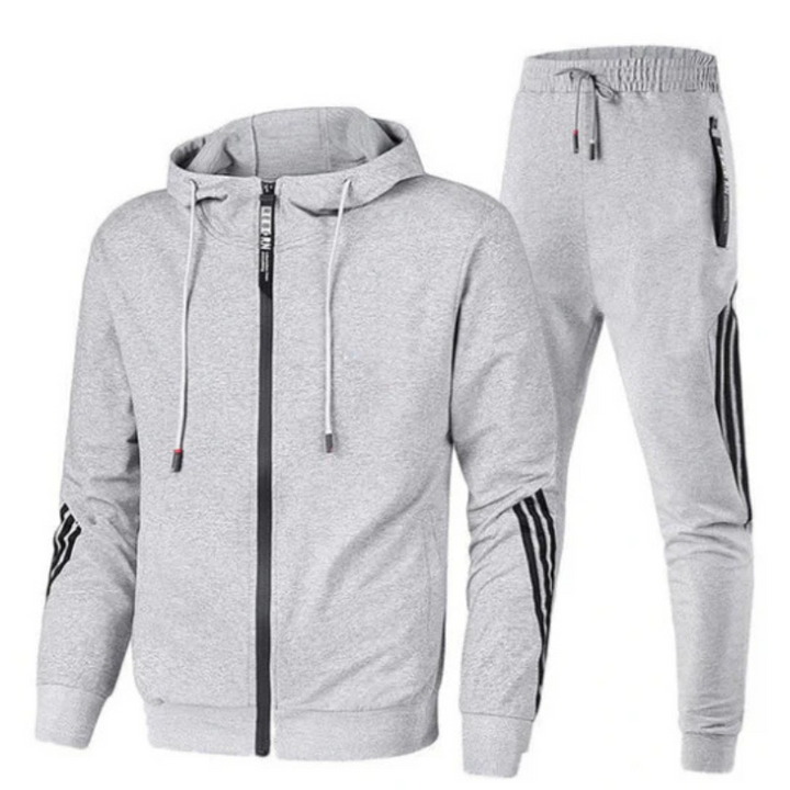 David | Herren Modernes Streetwear-Hoodie-Set
