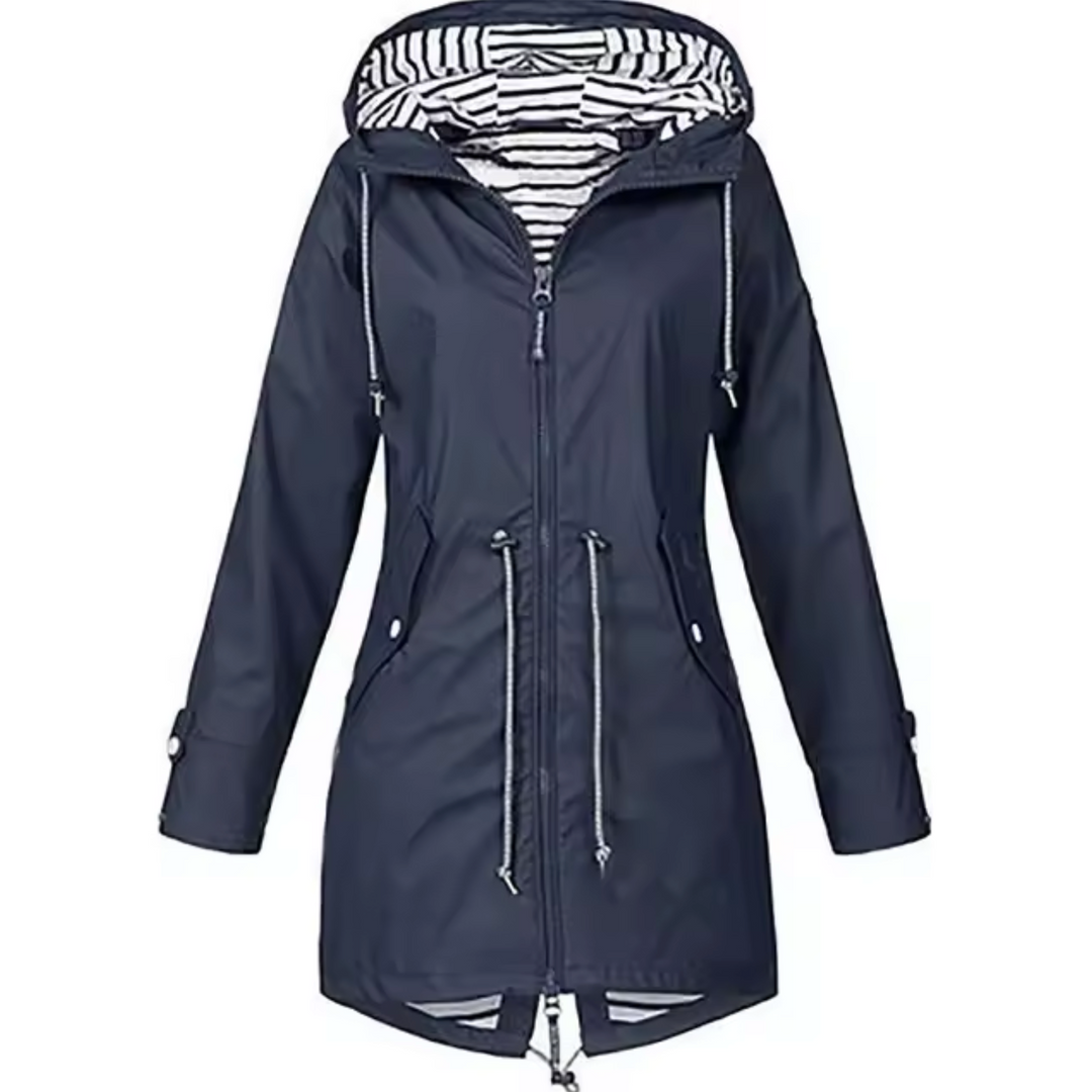 Hilda | Stilfull Parkas med Snøring