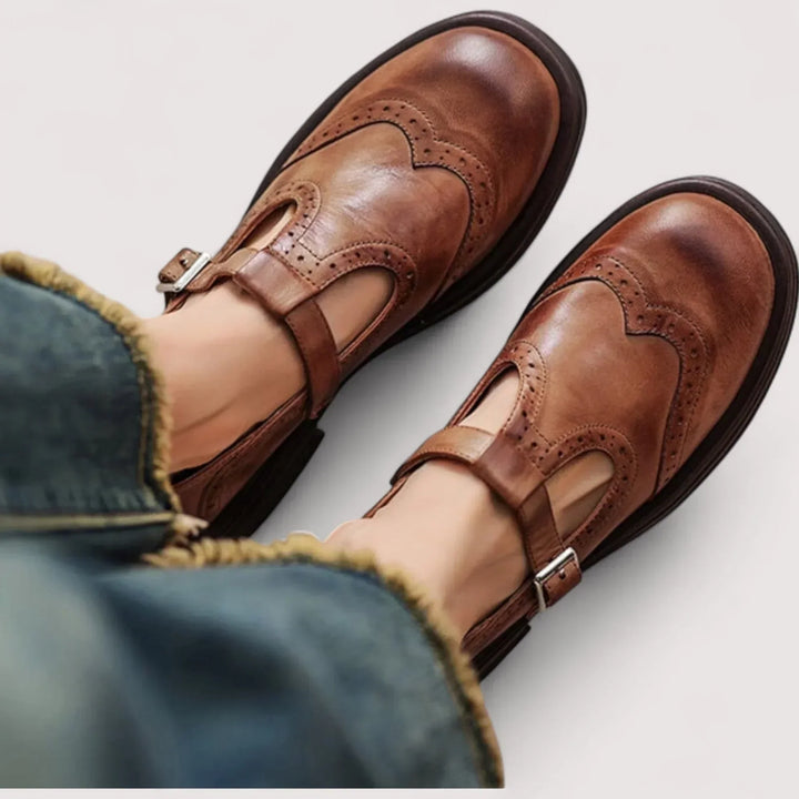 Franziska | Damen Orthopädische Mary Jane Freizeit Schuhe