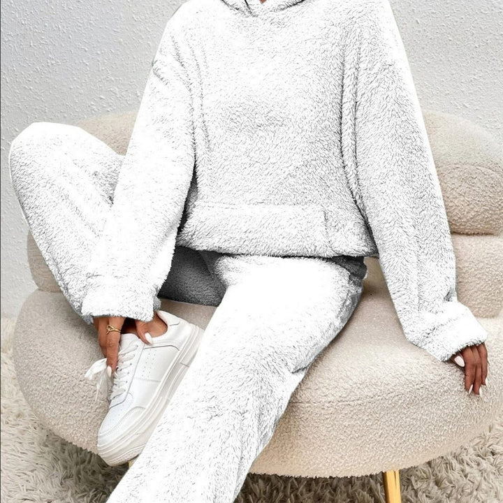 Karin | Damen Frühlings Cozy Kapuzen-Loungewear-Set