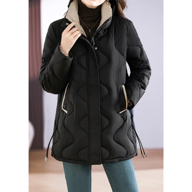 Bettina | Damen Freizeit-Winterjacke mit langen Ärmeln