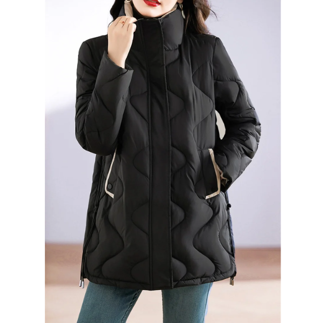 Bettina | Damen Freizeit-Winterjacke mit langen Ärmeln