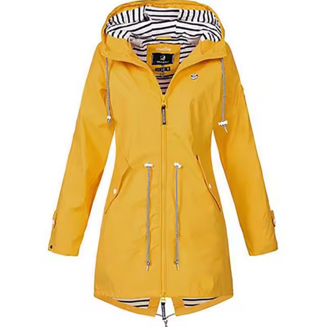 Hilda | Stilfull Parkas med Snøring