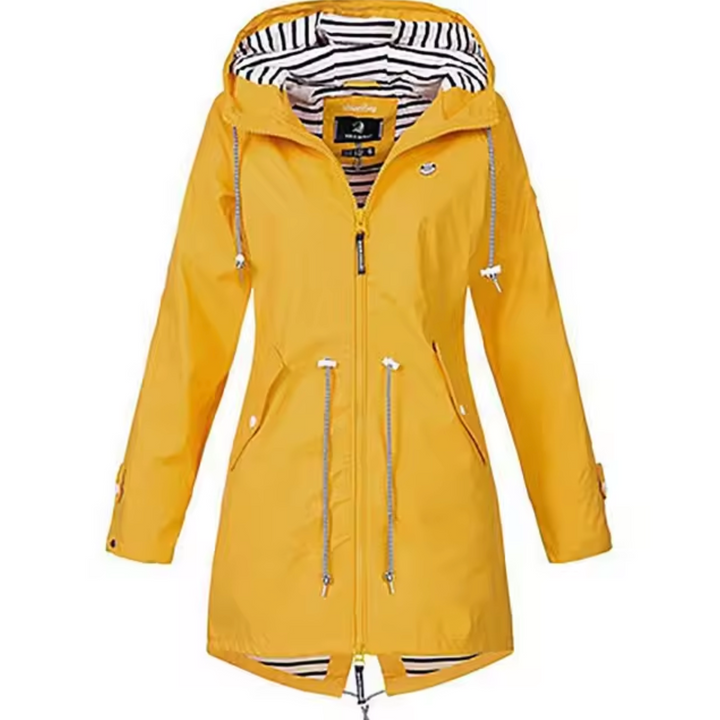 Hilda | Stilfull Parkas med Snøring