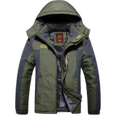 Helene | Damen Warme Winterjacke mit Kapuze