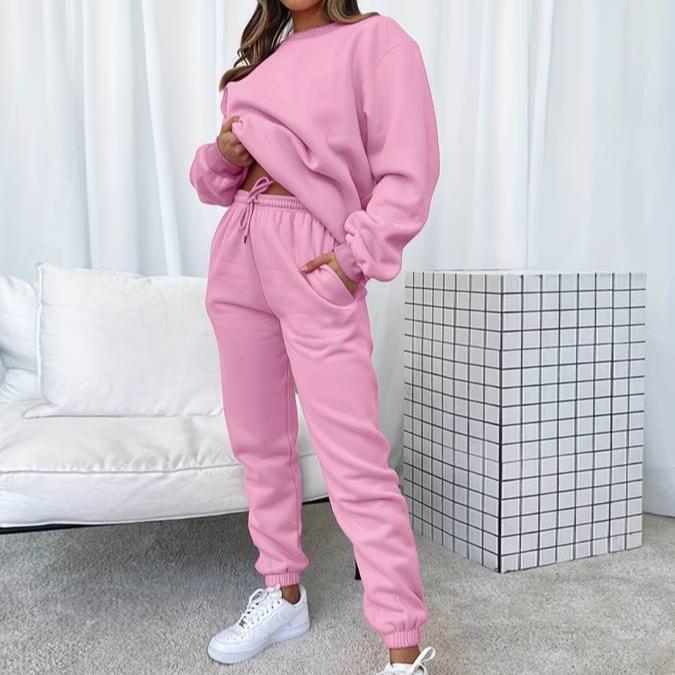 Emma | Damen Zweiteiliges Loungewear- und Jogginghose-Set
