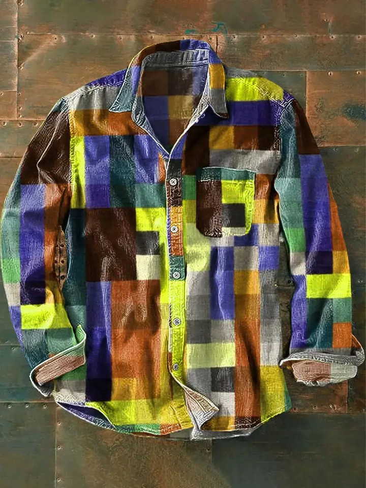 Henrik | Stilig Casual Skjorte med Knapper