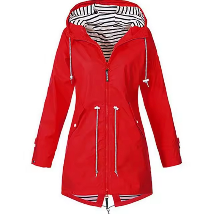 Hilda | Stilfull Parkas med Snøring