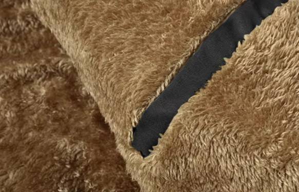 Karl | Herren Robuste Winterjacke mit Kapuze und Fellfutter