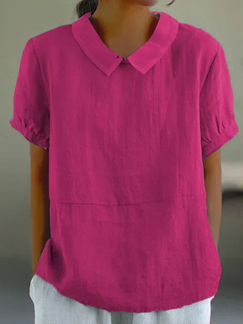 Aurora | Komfortabel Løs Casual Bluse