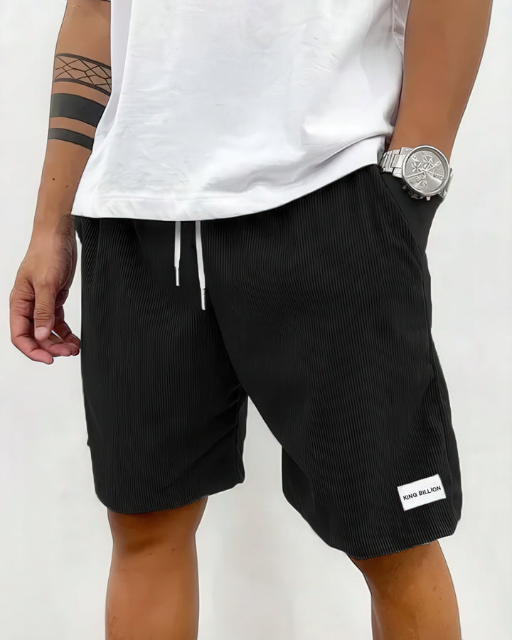 David | Komfortabel Stilren Kordfløyel Shorts