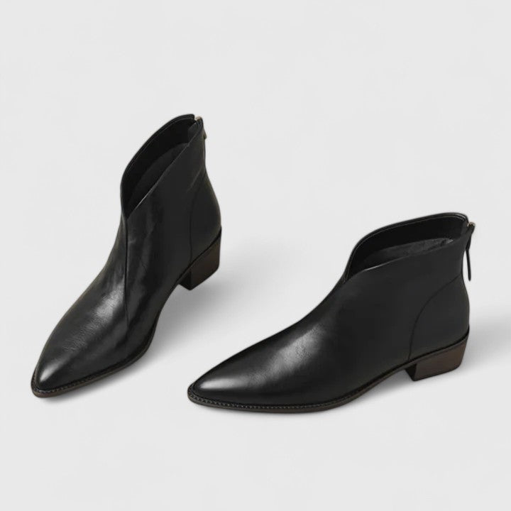 Nicole | Elegante Stiefeletten mit Blockabsatz