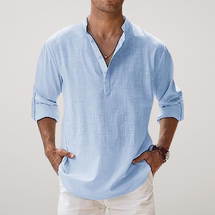 Alexander | Komfortabel Stilfull Casual Skjorte