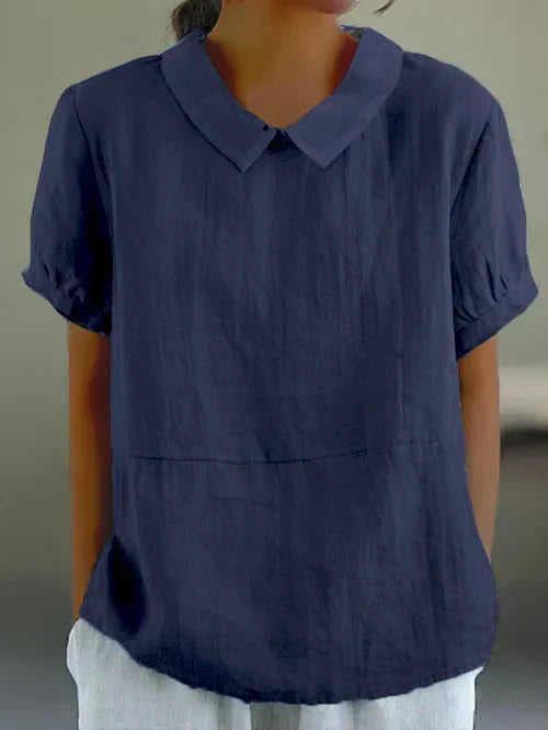 Aurora | Komfortabel Løs Casual Bluse