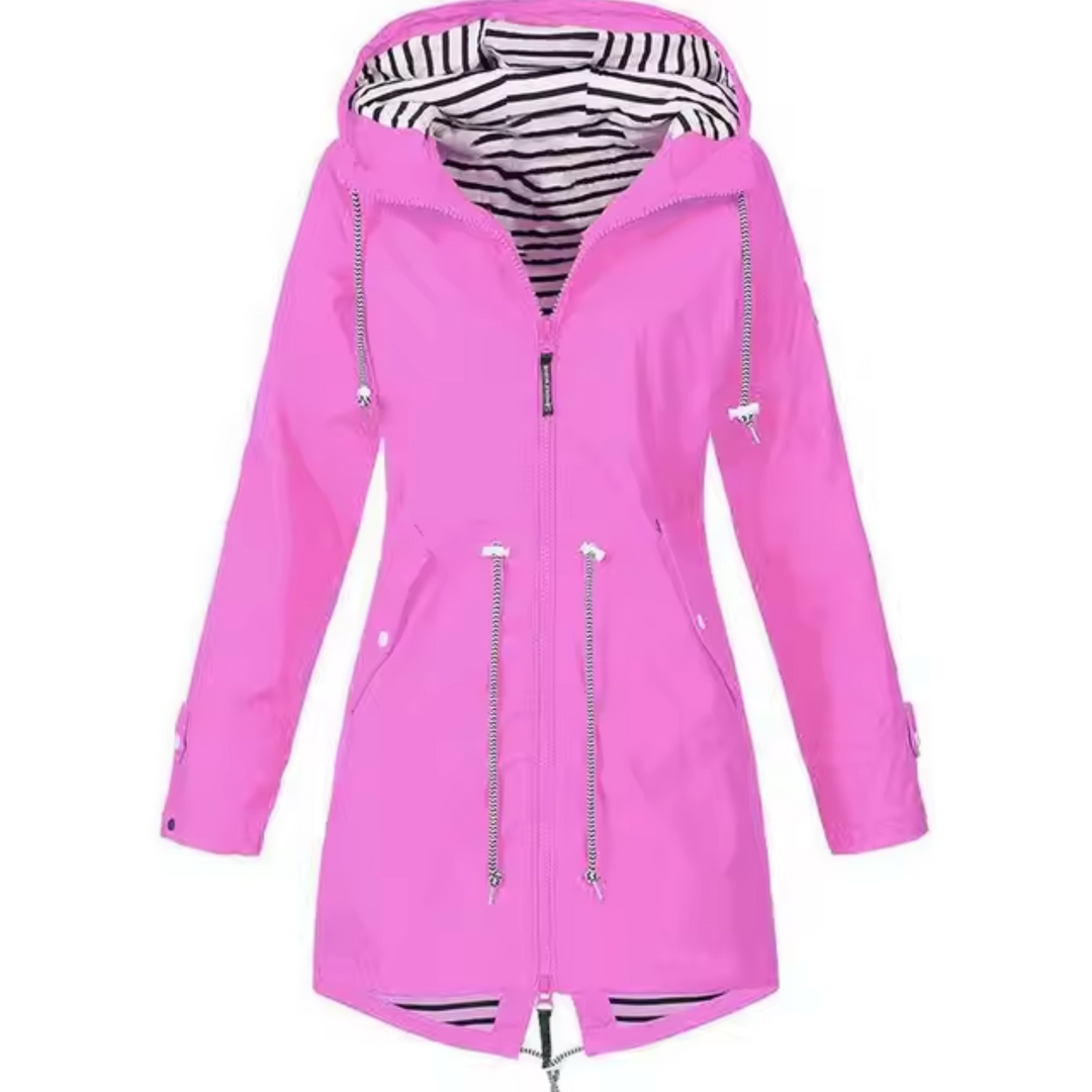 Hilda | Stilfull Parkas med Snøring