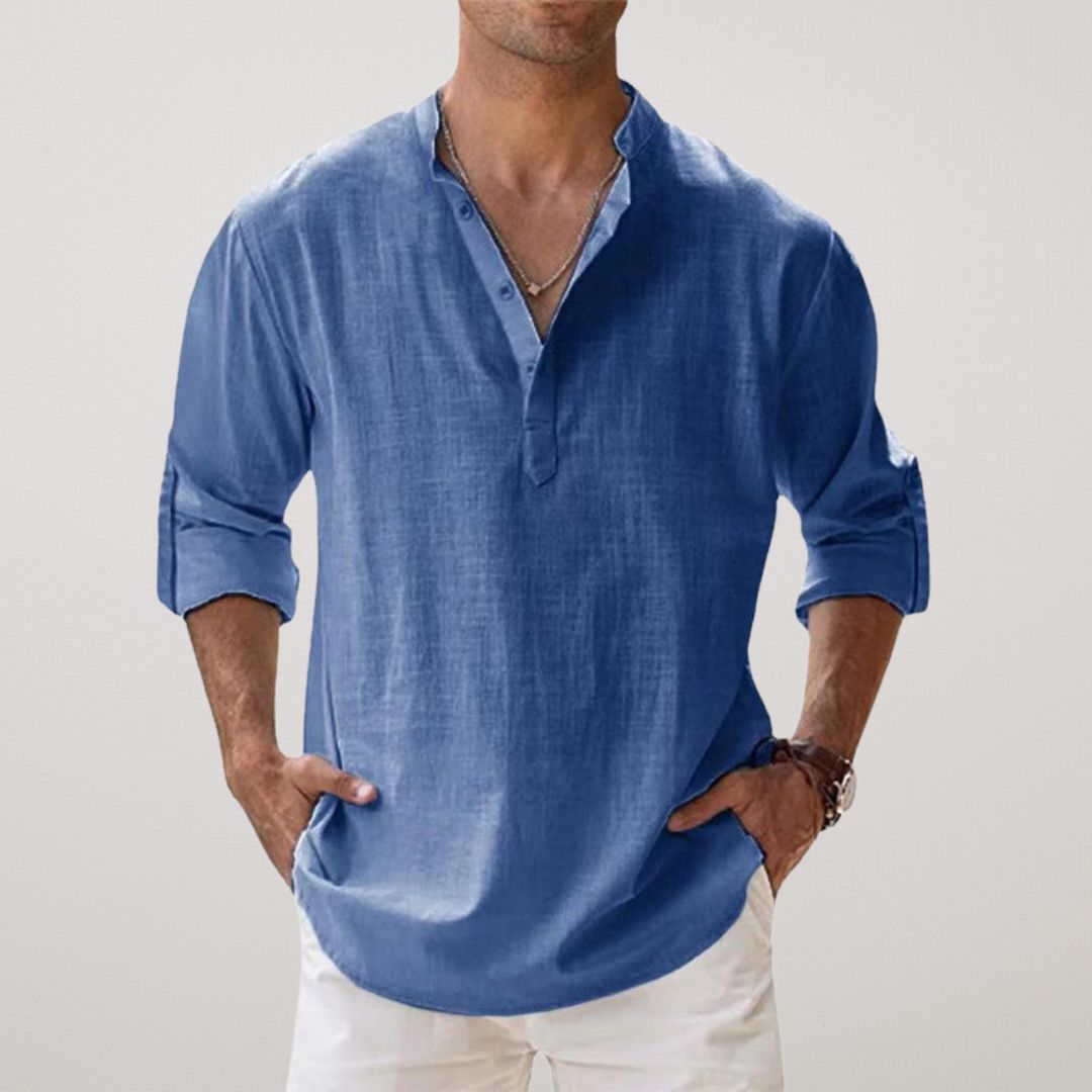 Alexander | Komfortabel Stilfull Casual Skjorte