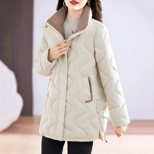 Bettina | Damen Freizeit-Winterjacke mit langen Ärmeln