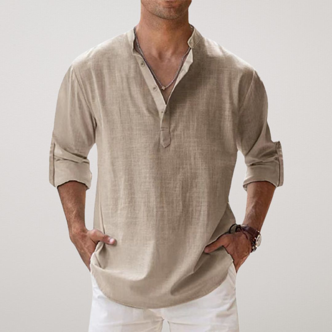 Alexander | Komfortabel Stilfull Casual Skjorte