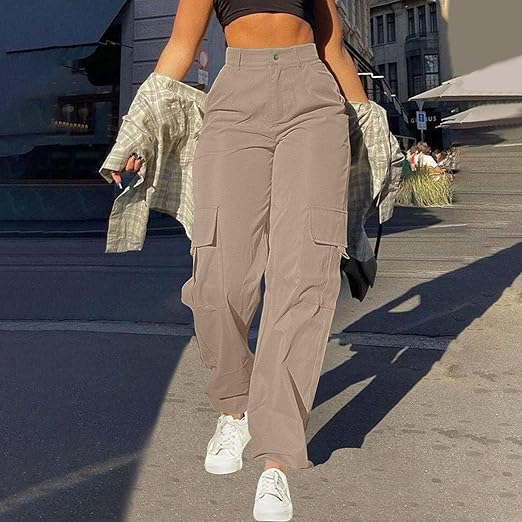 Kerstin | Damen Freizeithose im Cargo-Stil mit Taschen