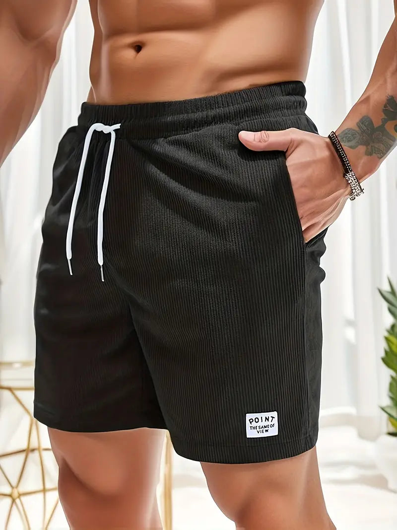 Kim | Komfortable Ribbede Shorts Herre