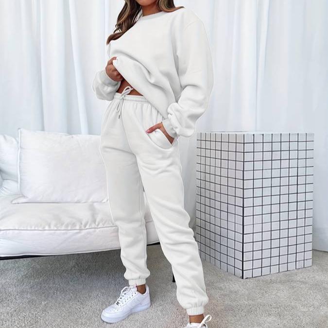 Emma | Damen Zweiteiliges Loungewear- und Jogginghose-Set
