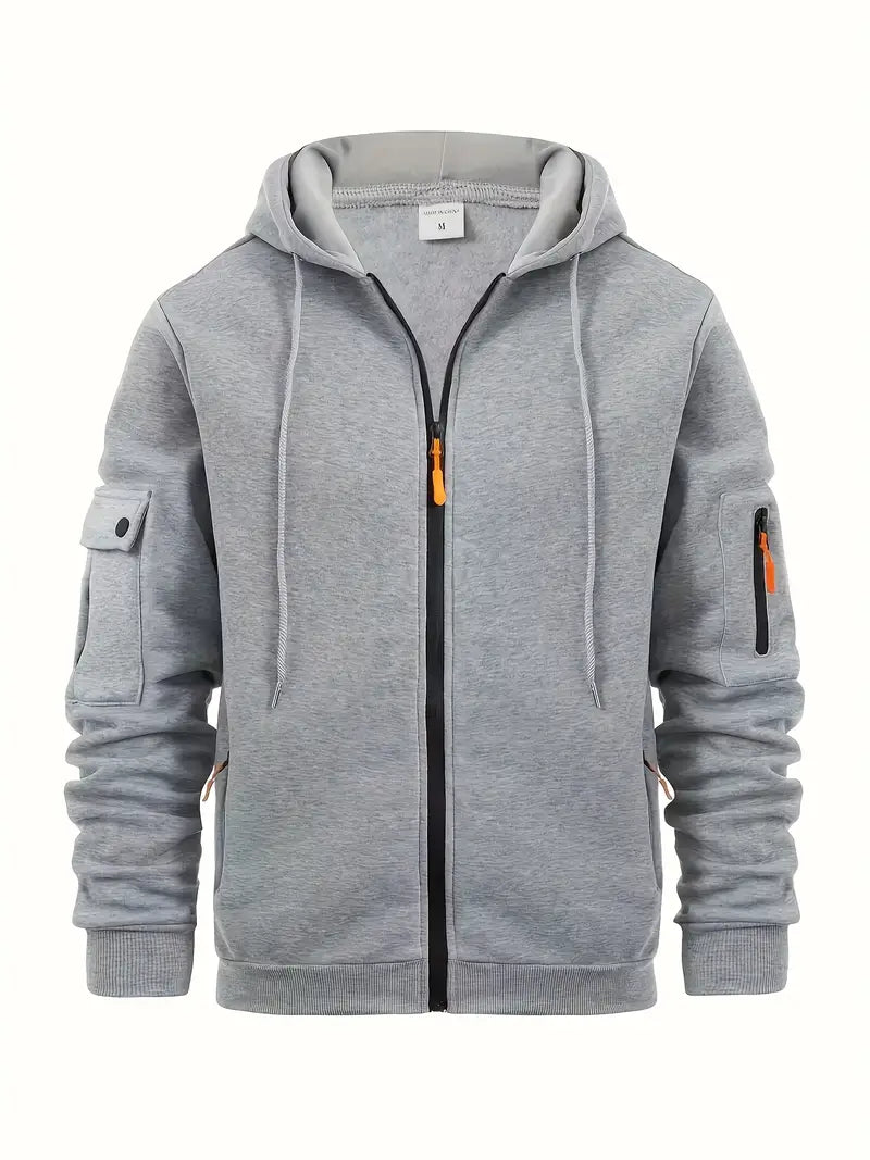 Janosch | Herren Moderner Full-Zip Hoodie mit Taschen