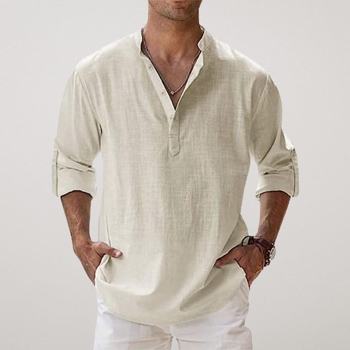 Alexander | Komfortabel Stilfull Casual Skjorte