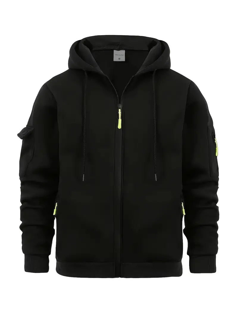 Janosch | Herren Moderner Full-Zip Hoodie mit Taschen