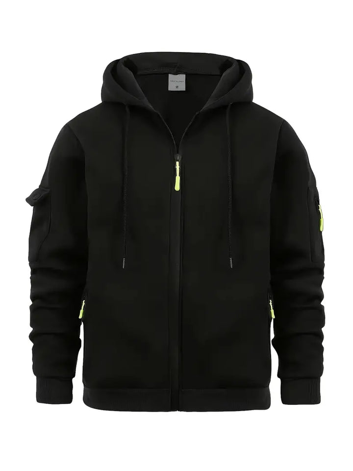 Janosch | Herren Moderner Full-Zip Hoodie mit Taschen