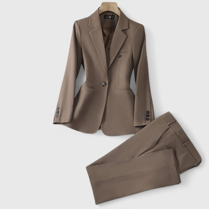 Dorothea | Damen Formelles Zweiteiliges Büroanzug-Set