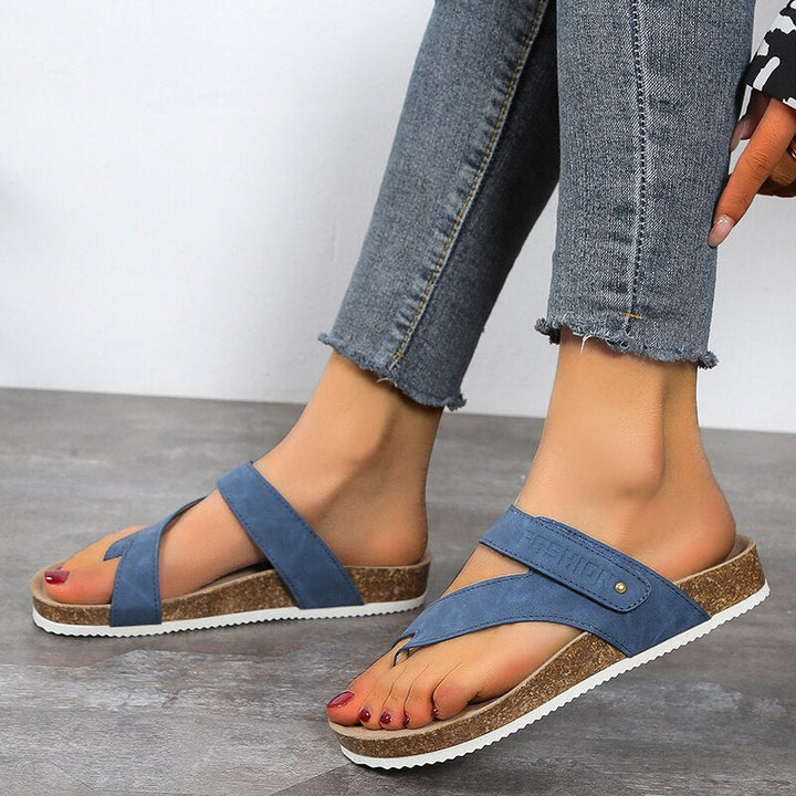 Thale | Komfortable Slip-On Sandaler med Tårem