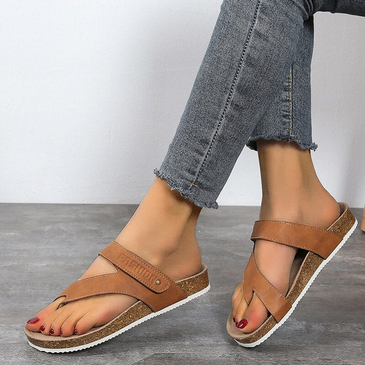 Thale | Komfortable Slip-On Sandaler med Tårem