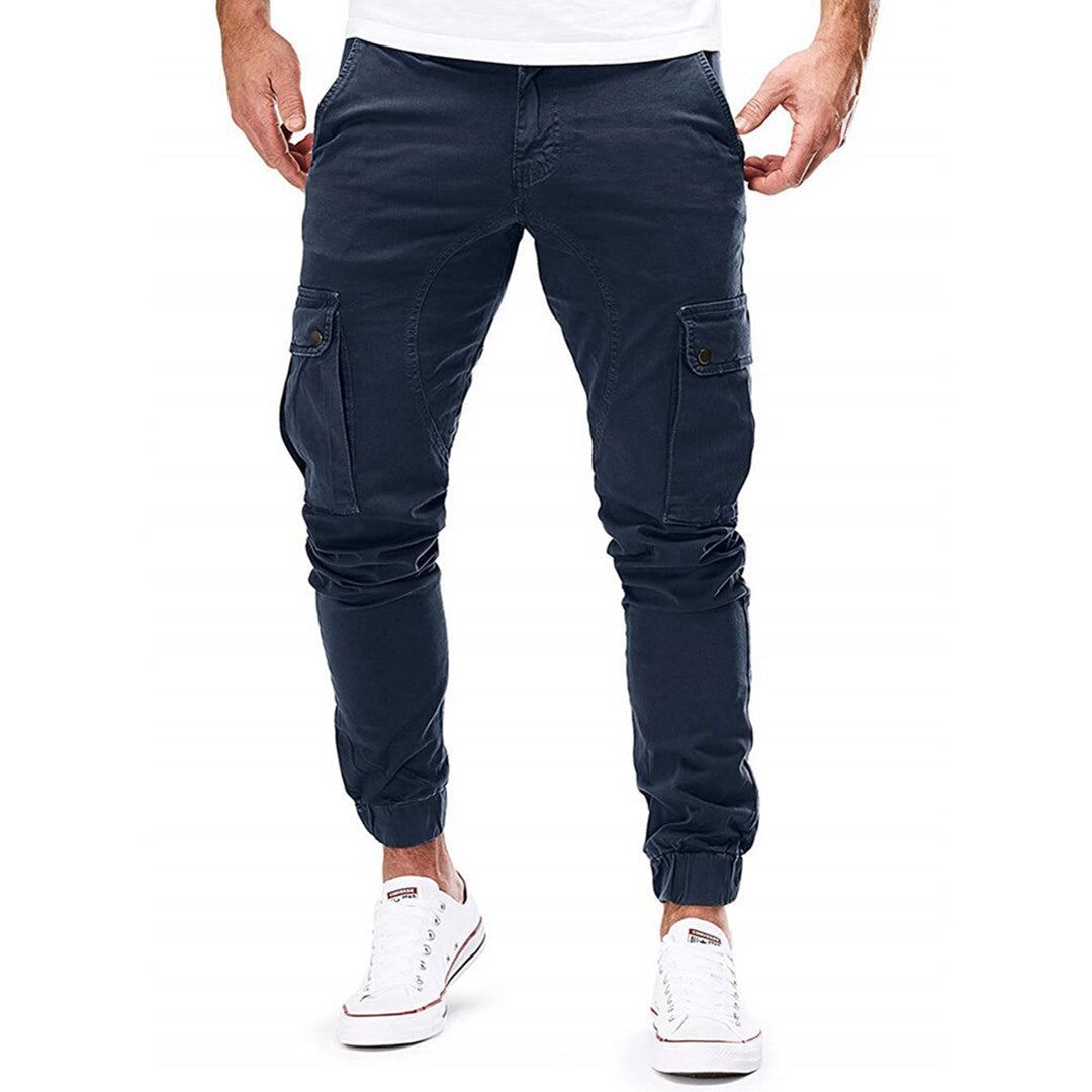 Carl | Avslappede Cargo Joggebukser