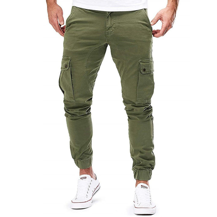 Carl | Avslappede Cargo Joggebukser