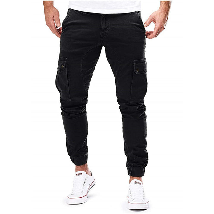 Carl | Avslappede Cargo Joggebukser