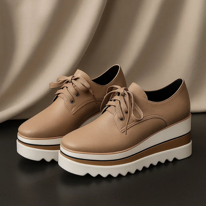 Alma | Stilfulle Dame Plateausneakers