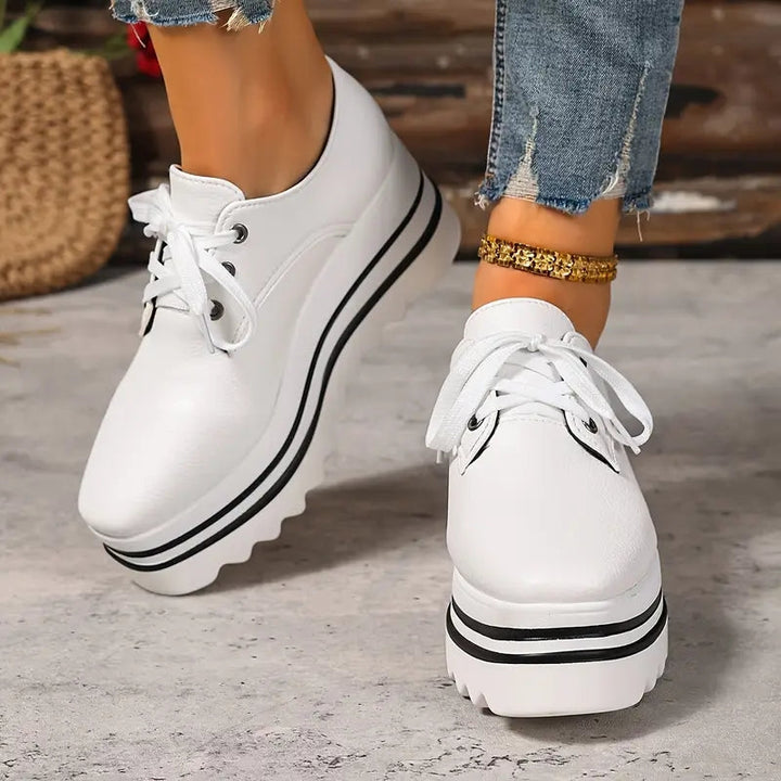 Alma | Stilfulle Dame Plateausneakers