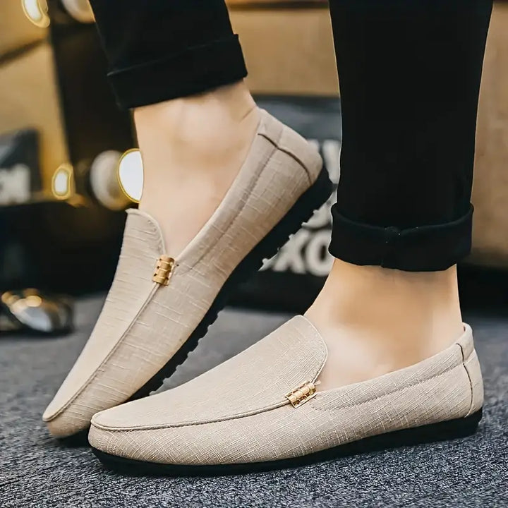 Audun | Komfortable og Avslappede Slip-On Loafers