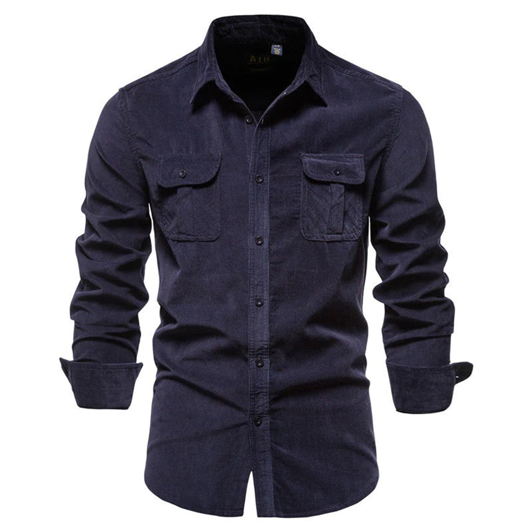 Leif | Klassisk Casual Skjorte med Knapper