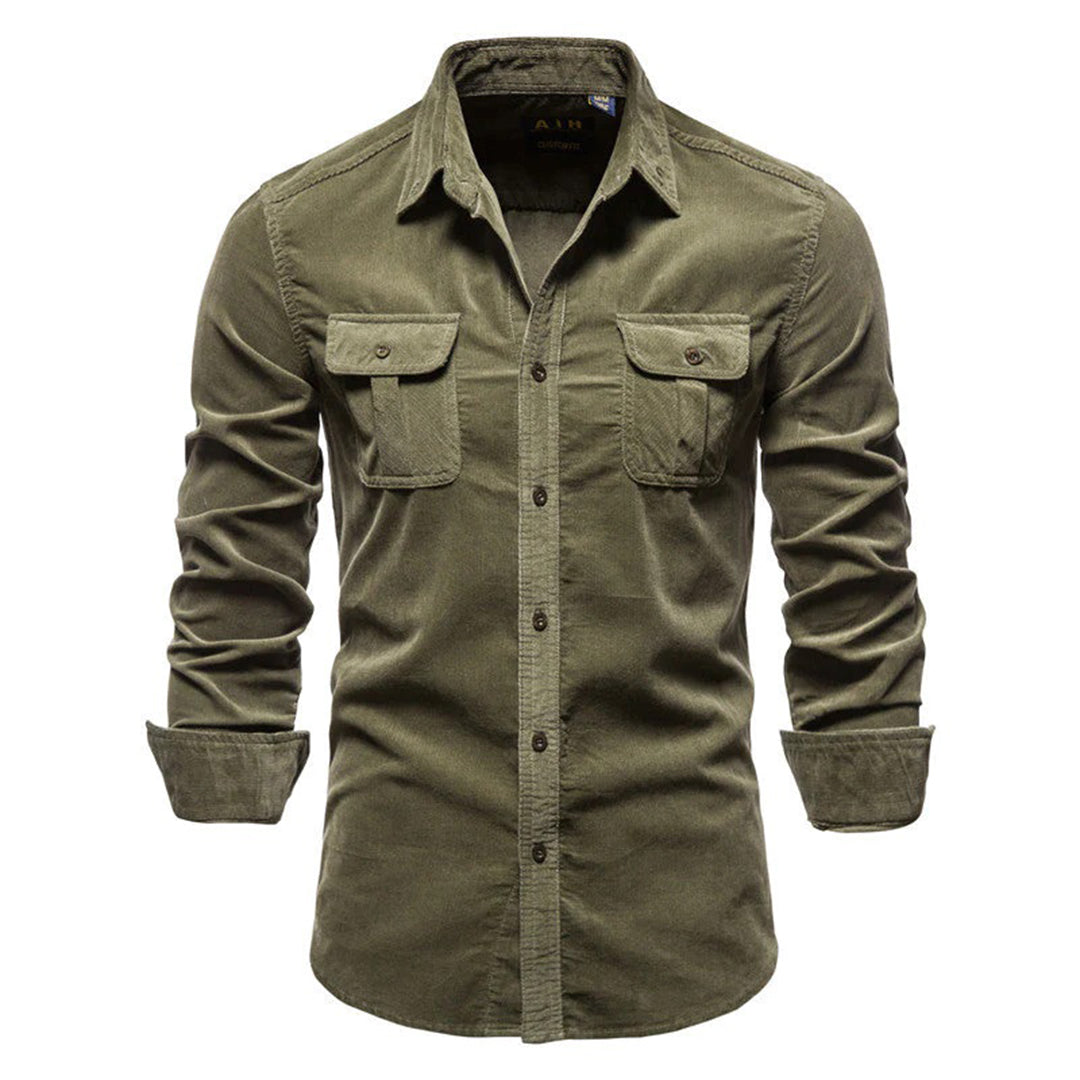 Leif | Klassisk Casual Skjorte med Knapper
