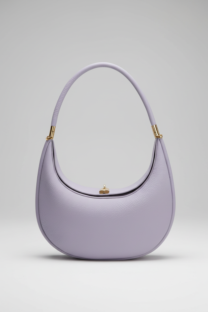 Isabella | Damen Klassische Halbmond Schultertasche mit Einem Riemen