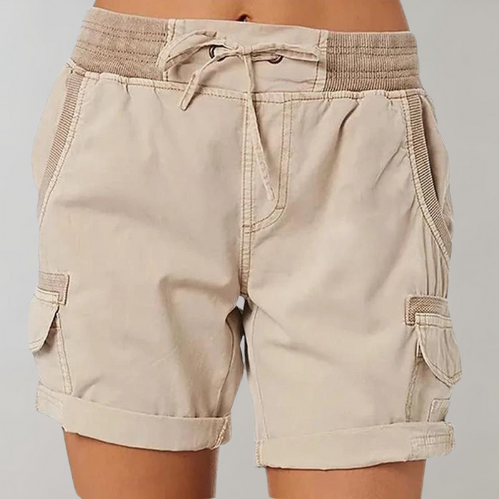 Thea | Behagelige og Avslappede Cargo-shorts