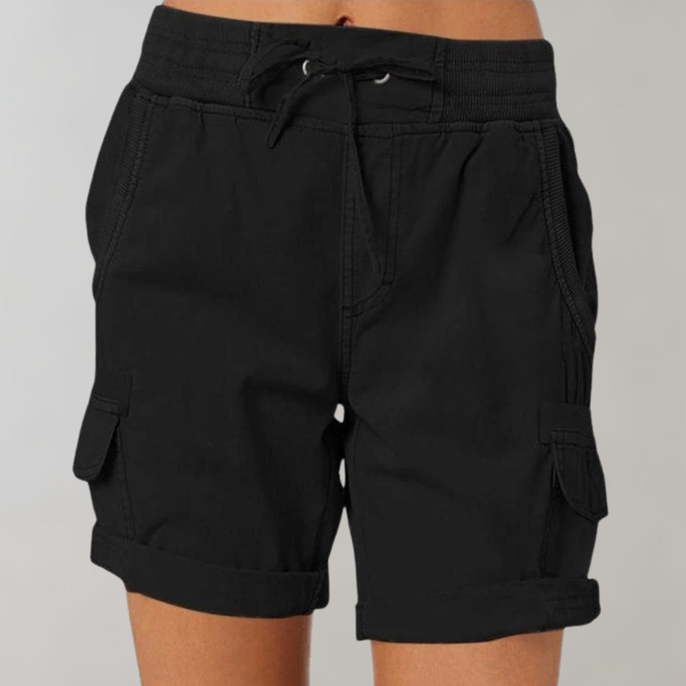 Thea | Behagelige og Avslappede Cargo-shorts