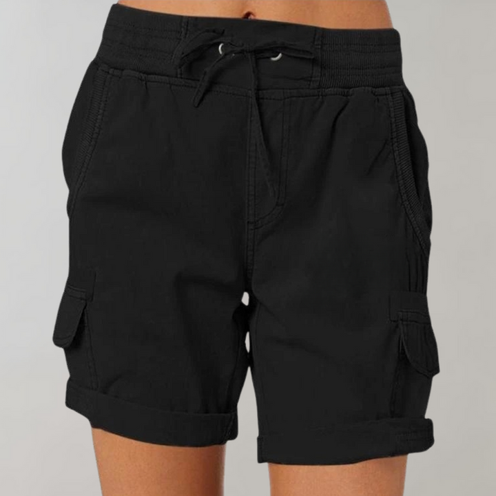 Thea | Behagelige og Avslappede Cargo-shorts