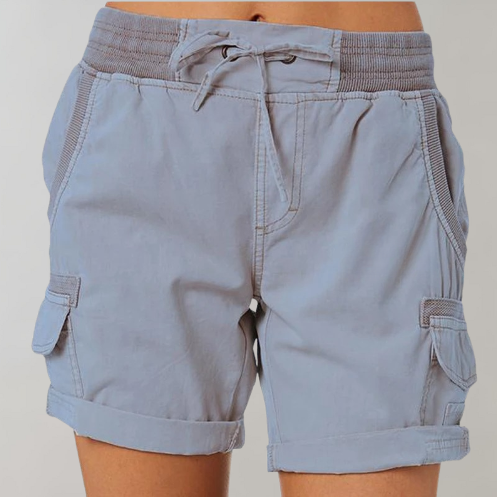 Thea | Behagelige og Avslappede Cargo-shorts