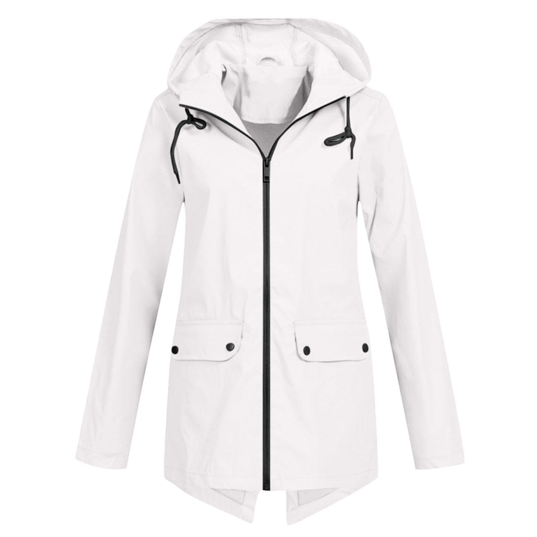 Tanja | Damen Winterjacke mit Kapuze und Reißverschluss